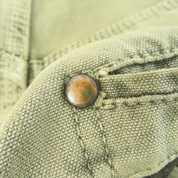 実際に弊社で買取させて頂いたEVISU/エヴィス ヒップカモメ ダック生地パンツ LOT.0002 /32の画像 6枚目