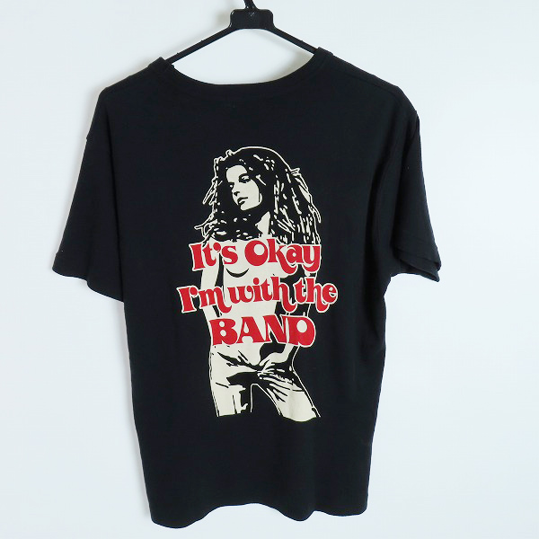 実際に弊社で買取させて頂いたHYSTERIC GLAMOUR/ヒステリックグラマー 24SS I'M WITH THE BAND 半袖Tシャツ 02241CT22/XLの画像 1枚目
