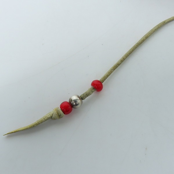 実際に弊社で買取させて頂いた【ワランティ付き】FIRST ARROW'S/ファーストアローズ コンチョ レザー 名刺入れ/カードケース L-027Cの画像 5枚目