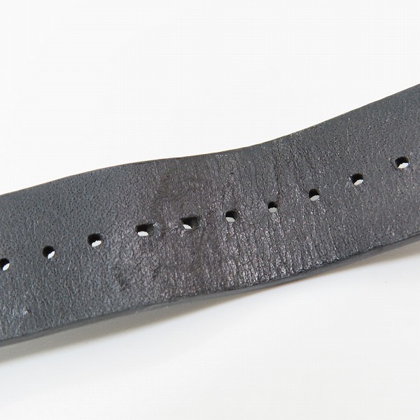 実際に弊社で買取させて頂いたSKAGEN×Playtype/スカーゲン×プレイタイプ SIGNATUR ブラックレザーウォッチ 腕時計 SKW6412の画像 5枚目