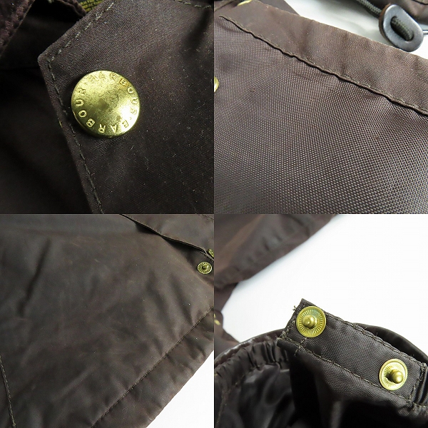 実際に弊社で買取させて頂いたBarbour/バブアー SL BEDALE/ビデイル オイルドジャケット 1702280/38の画像 7枚目