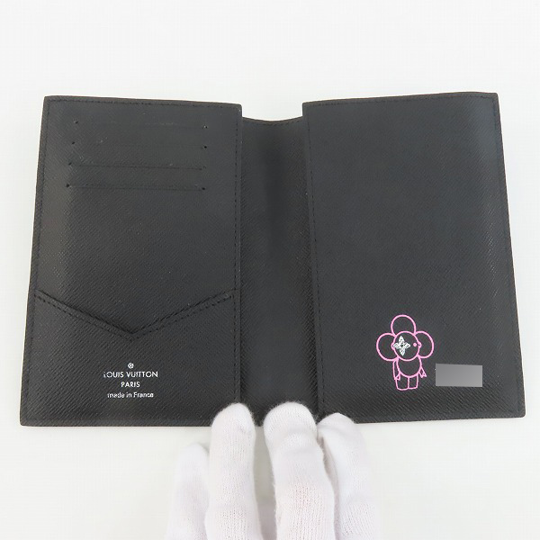 実際に弊社で買取させて頂いたLOUIS VUITTON/ルイ ヴィトン ダミエ クーヴェルテュール･パスポール NM パスポートカバー N64411 の画像 4枚目