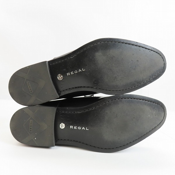 実際に弊社で買取させて頂いたREGAL/リーガル 内羽根 ストレートチップ レザーシューズ ビジネスシューズ 811R/24.5の画像 2枚目