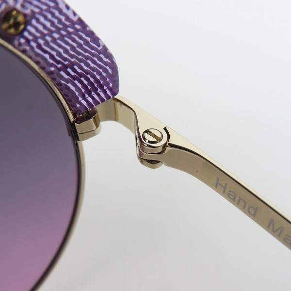 実際に弊社で買取させて頂いたalain mikli/アランミクリ Sitelle サングラス/アイウェア A04006 003/90の画像 5枚目