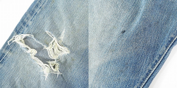 実際に弊社で買取させて頂いたLEVIS/リーバイス 501 刻印6 66モデル スモールe ヴィンテージデニムパンツ W42L34の画像 8枚目