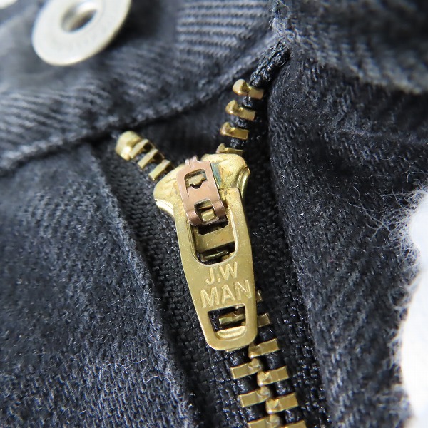 実際に弊社で買取させて頂いたeYe comme des garcons junya watanabe man/コムデギャルソン 15SS パッチワークデニムパンツ WO-P910/Lの画像 7枚目