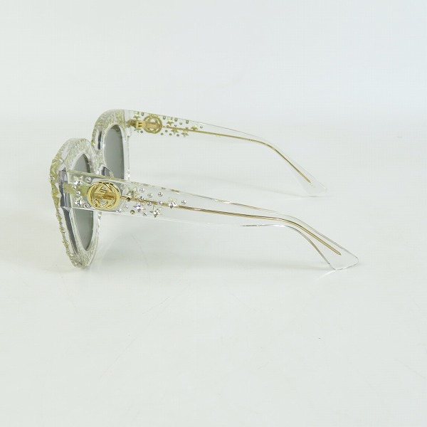 実際に弊社で買取させて頂いたGUCCI/グッチ スタースタッズ サングラス GG0116Sの画像 2枚目