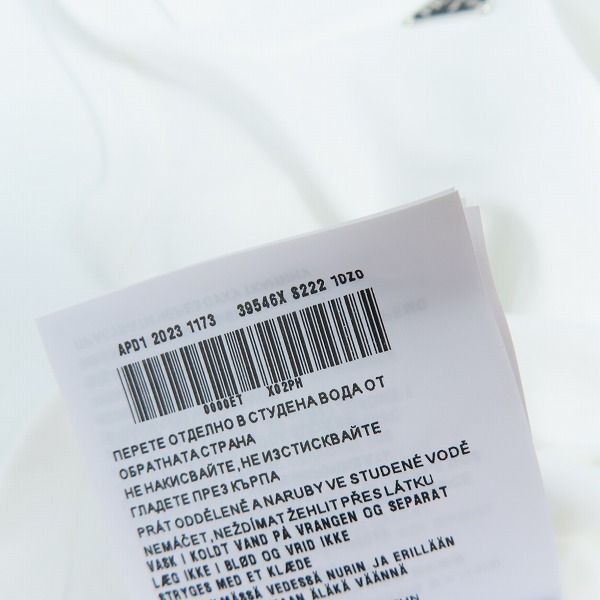 実際に弊社で買取させて頂いたPRADA/プラダ トライアングルロゴプレート リブニットジャージータンクトップ 39546X S222/36の画像 5枚目