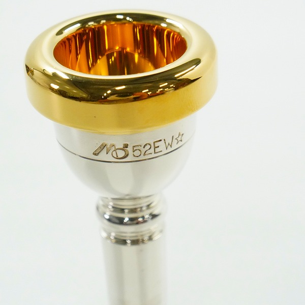 実際に弊社で買取させて頂いたBrass Lab.MOMO/アトリエモモ 52EW ☆ ユーフォニアム用 マウスピースの画像 2枚目