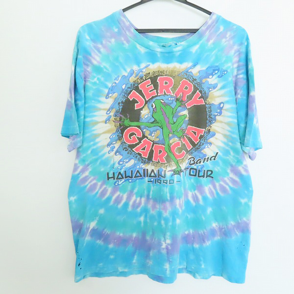 実際に弊社で買取させて頂いたJERRY GARCIA/ジェリーガルシア HAWAIIAN TOUR 1990 バンドTシャツ
