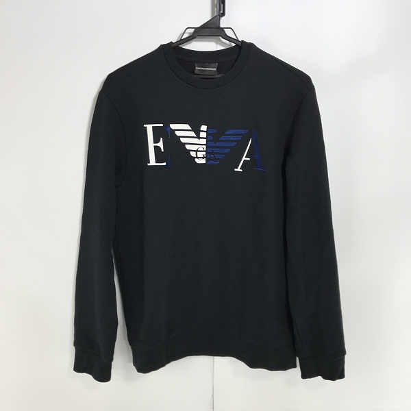 実際に弊社で買取させて頂いたEMPORIO ARMANI/エンポリオアルマーニ 刺繍 スウェット 6Z1MB3 1J07Z/S