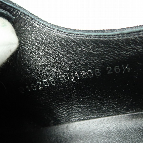 実際に弊社で買取させて頂いたBURBERRY/バーバリー スエード ストレートチップ ビジネスシューズ 26.5の画像 5枚目