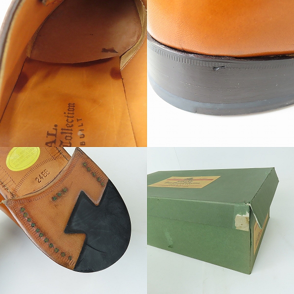 実際に弊社で買取させて頂いたREGAL/リーガル ストレートチップ レザーシューズ/ビジネスシューズ 2391/24の画像 7枚目