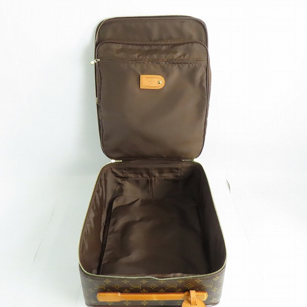 実際に弊社で買取させて頂いたLOUIS VUITTON/ルイヴィトン ペガス45 M23293 モノグラム 旅行用キャリーバッグ小の画像 5枚目