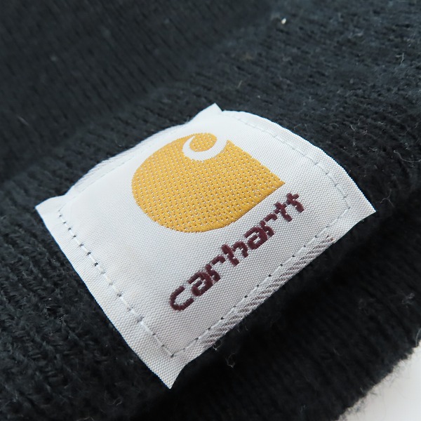 実際に弊社で買取させて頂いたCARHARTT/カーハート F14 ニットキャップ ニット帽/ONESIZEの画像 7枚目