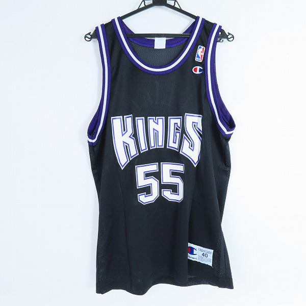 実際に弊社で買取させて頂いたChampion/チャンピオン キングス ウィリアムス #55 ユニフォーム/ゲームシャツ  サイズ40