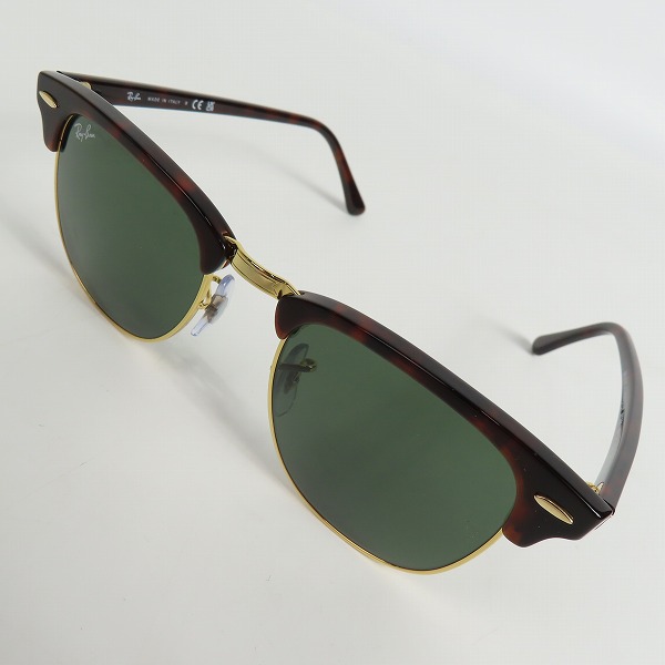 実際に弊社で買取させて頂いたRay-Ban/レイバン CLUB MASTER/クラブマスター サングラス アイウェア RB3016 W0366