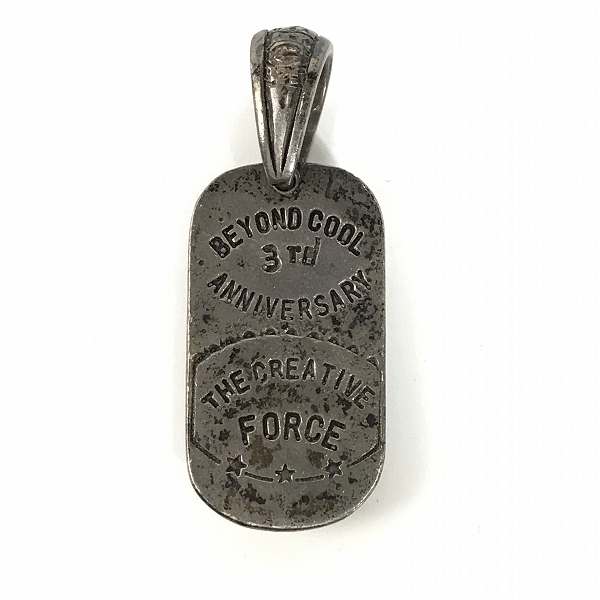 実際に弊社で買取させて頂いたLEATHERS AND TREASURES/レザーズ&トレジャーズ 3rd Annivarsary Dogtag sacred heart ドッグタグの画像 2枚目