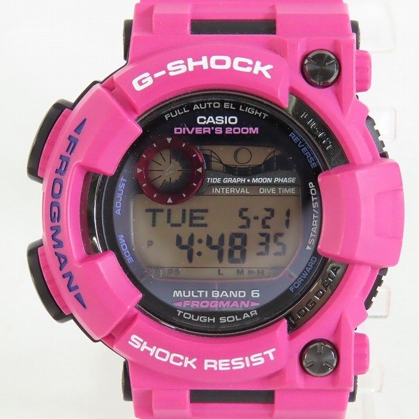 実際に弊社で買取させて頂いたG-SHOCK/Gショック FROGMAN/フロッグマン メン イン サンライズパープル 電波ソーラー GWF-1000SR-4