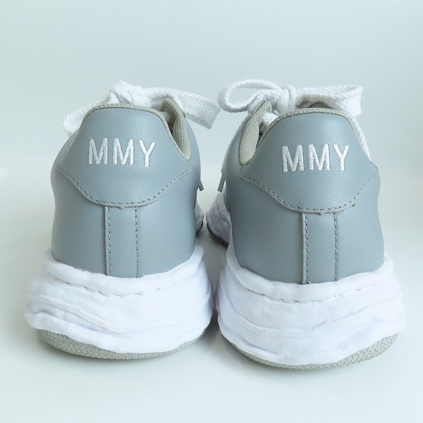 実際に弊社で買取させて頂いたMaisonMIHARA YASUHIRO/メゾンミハラヤスヒロ 23SS WAYNE/ウェイン オリジナルソール スニーカー A08FW706/44の画像 1枚目