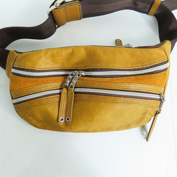 実際に弊社で買取させて頂いたmaster-piece/マスターピース カウレザー ボディバッグ 01063-1