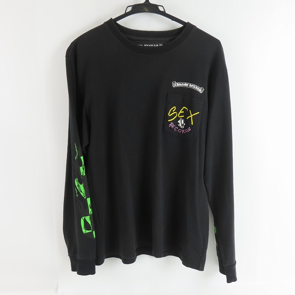実際に弊社で買取させて頂いたCHROME HEARTS×MATTY BOY/クロムハーツ×マッティボーイ 21AW Sex Records It Is What It Is ロングスリーブカットソー/L