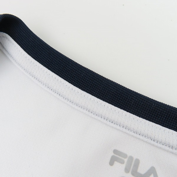 実際に弊社で買取させて頂いたFILA/フィラ テニスウェア レディース セットアップ ホワイト VL1788/VL1394 S/Mの画像 9枚目