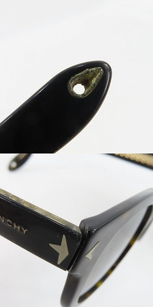 実際に弊社で買取させて頂いたGIVENCHY/ジバンシィ スター サングラス/アイウェア の画像 9枚目