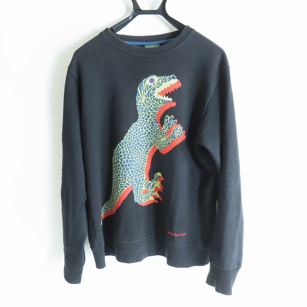 実際に弊社で買取させて頂いたPaul Smith/ポール スミス DINO 恐竜プリント クルーネック スウェット/トレーナー PY-DW-72029/M