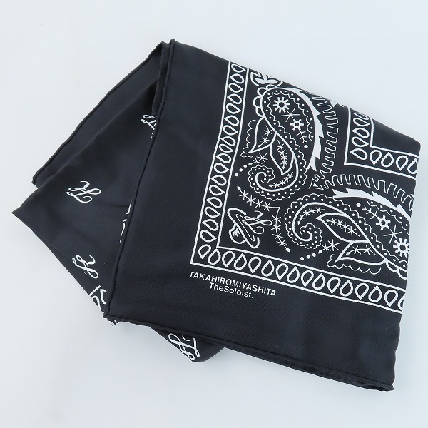 実際に弊社で買取させて頂いたTAKAHIRO MIYASHITATheSoloIst/タカヒロミヤシタザソロイスト キジマタカユキ シルクスカーフ