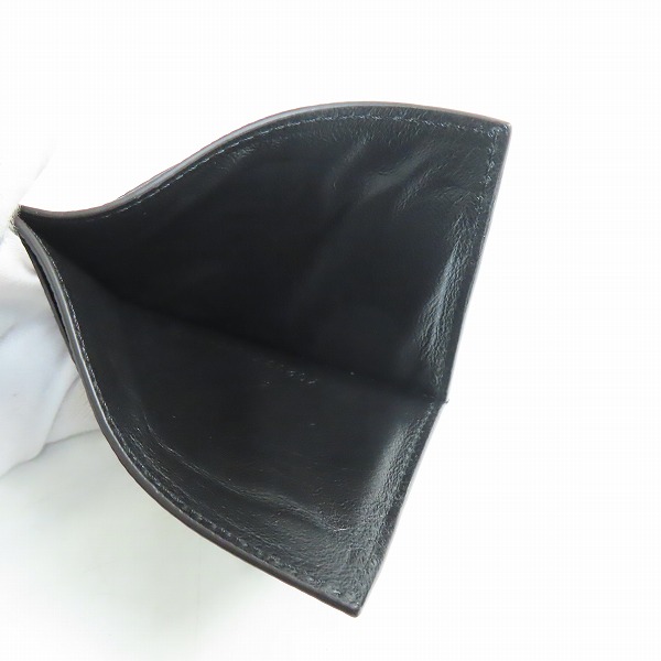 実際に弊社で買取させて頂いたTOM FORD/トムフォード カードケース カードホルダー レザー 名刺入れ/Y0233Tの画像 3枚目