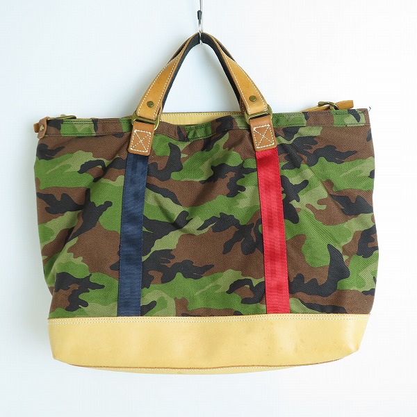 実際に弊社で買取させて頂いたmaster-piece×BEAMS/マスターピース×ビームス 2way ミリタリートートバッグの画像 1枚目