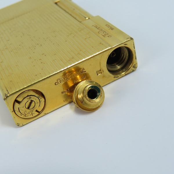 実際に弊社で買取させて頂いたS.T.Dupont/デュポン GATSBY/ギャッツビー ヴァーティカル ライン ガスライターの画像 6枚目