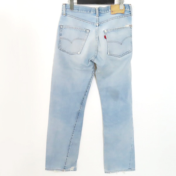 実際に弊社で買取させて頂いたLEVI'S/リーバイス 501 66後期 刻印6 ボタンフライ デニムパンツの画像 1枚目