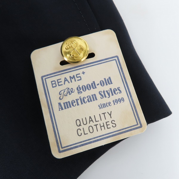 実際に弊社で買取させて頂いた【未使用】BEAMS PLUS/ビームスプラス ウール混 テーラードジャケット 38-16-0169-803 Lの画像 6枚目