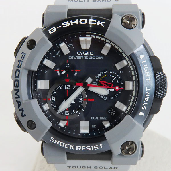 実際に弊社で買取させて頂いたG-SHOCK/Gショック FROGMAN/フロッグマン 電波ソーラー ROYAL NAVYコラボ GWF-A1000RN-8AJRの画像 1枚目