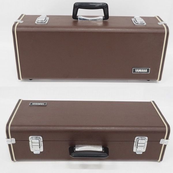 実際に弊社で買取させて頂いた【美品】YAMAHA/ヤマハ YTR-2320E/YTR2320E トランペット ゴールド ハードケース付の画像 9枚目