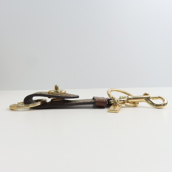 実際に弊社で買取させて頂いたCOACH/コーチ シグネチャー キーリング ワンクリップの画像 3枚目