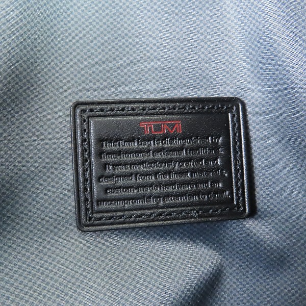 実際に弊社で買取させて頂いたTUMI/トゥミ 2WAY ボストンバッグ 22149D2の画像 4枚目