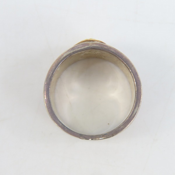 実際に弊社で買取させて頂いたARIZONA FREEDOM/アリゾナフリーダム K18 太陽神  リング/19-20号の画像 5枚目