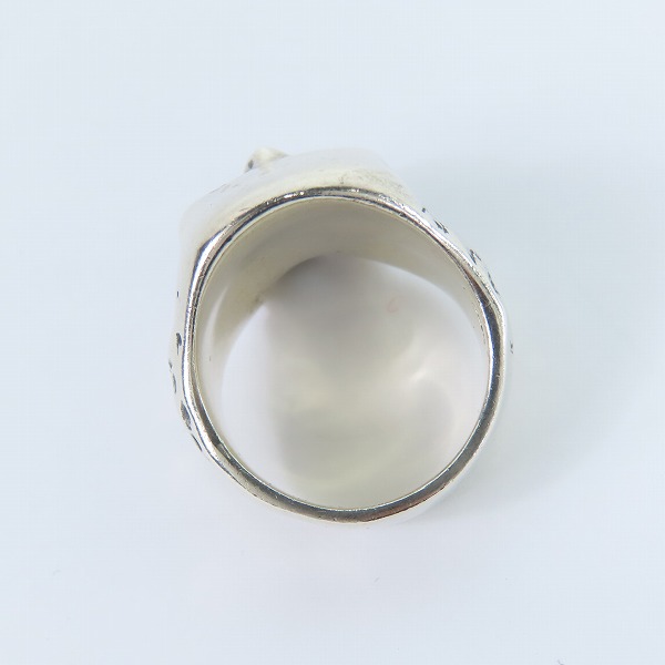 実際に弊社で買取させて頂いたTHE GREAT FROG/ザ グレートフロッグ ペストスカルリング 24号の画像 5枚目