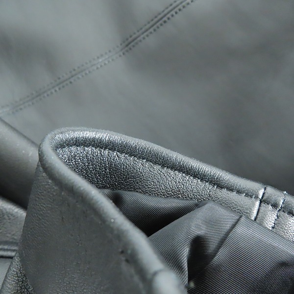 実際に弊社で買取させて頂いたWACKO MARIA/ワコマリア GUILTY PARTIES 23SS LEATHER COAT TYPE-1 レザー コート 23SS-WMO-CO03/Sの画像 6枚目