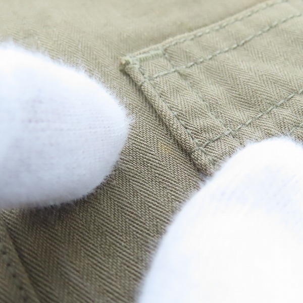 実際に弊社で買取させて頂いたBUZZ RICKSON'S/バズリクソンズ ワッペンデザイン 半袖ワークシャツ/BR33469/Mの画像 8枚目