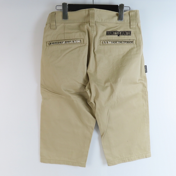 実際に弊社で買取させて頂いたBOUNTY HUNTER/バウンティーハンター スタッズ ハーフパンツ/30の画像 1枚目