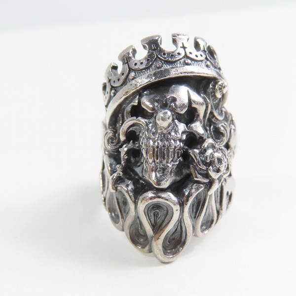 実際に弊社で買取させて頂いたF.A.L/FAL エフエーエルエフエーエル アナーキースマイル リング/18号の画像 1枚目