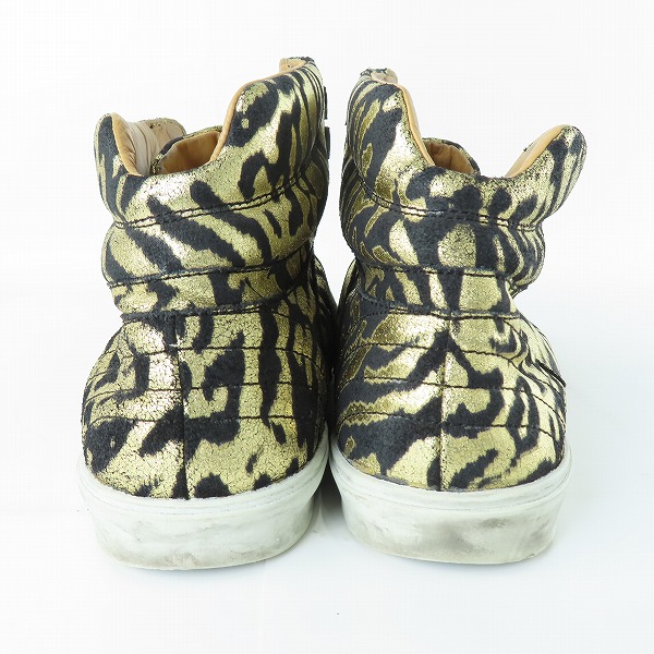 実際に弊社で買取させて頂いたJIMMY CHOO/ジミーチュウ 総柄 ハイカット スニーカー/40の画像 1枚目