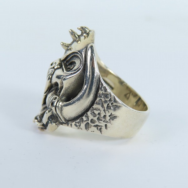 実際に弊社で買取させて頂いたTHE GREAT FROG/ザ グレートフロッグ オールドモーターヘッドリング GF-100 19-19.5号の画像 2枚目