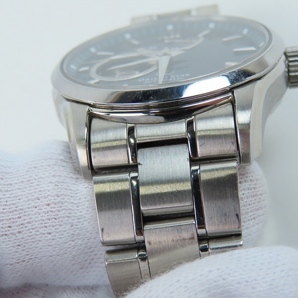 実際に弊社で買取させて頂いたORIENT STAR/オリエントスター パワーリザーブ 自動巻き腕時計 F6R4-UAA0の画像 7枚目