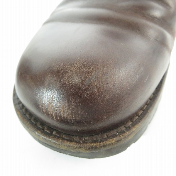 実際に弊社で買取させて頂いたBIRKENSTOCK/ビルケンシュトック ブラウン オールレザー シューズ 26の画像 7枚目