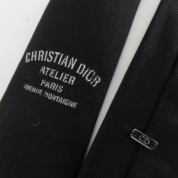 実際に弊社で買取させて頂いたCHRISTIAN DIOR/8クリスチャン ディオール ATELIER アトリエ シルク ネクタイ の画像 4枚目